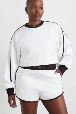 Interlock Crop Sweater 413