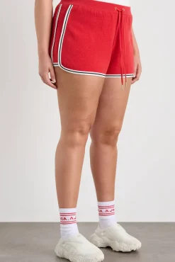 Knit Contrast Shorts 603