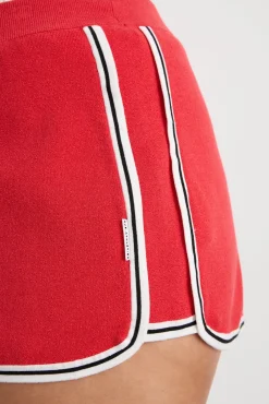 Knit Contrast Shorts 603