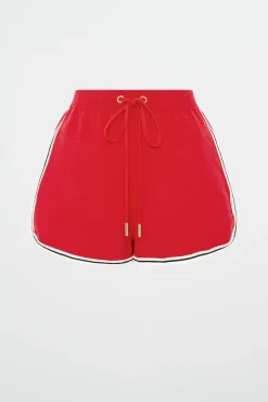 Knit Contrast Shorts 603