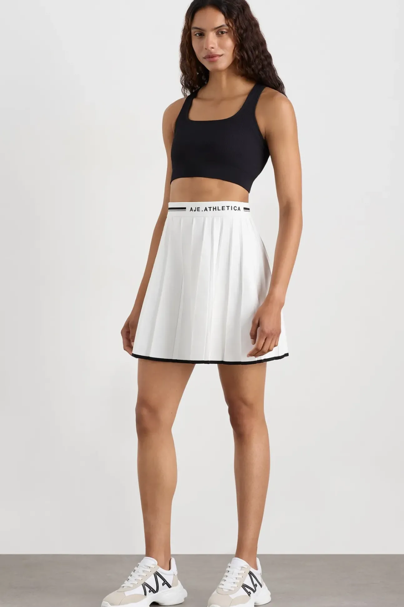 Knit Pleated Skirt 628