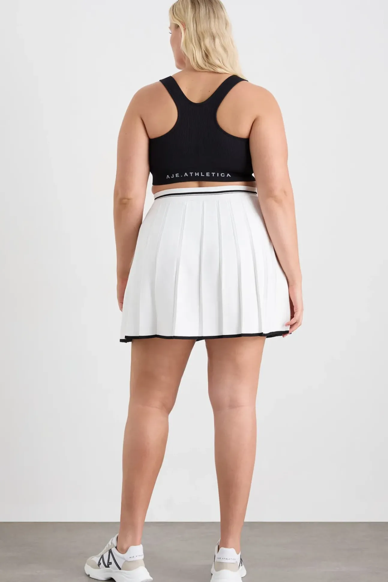 Knit Pleated Skirt 628