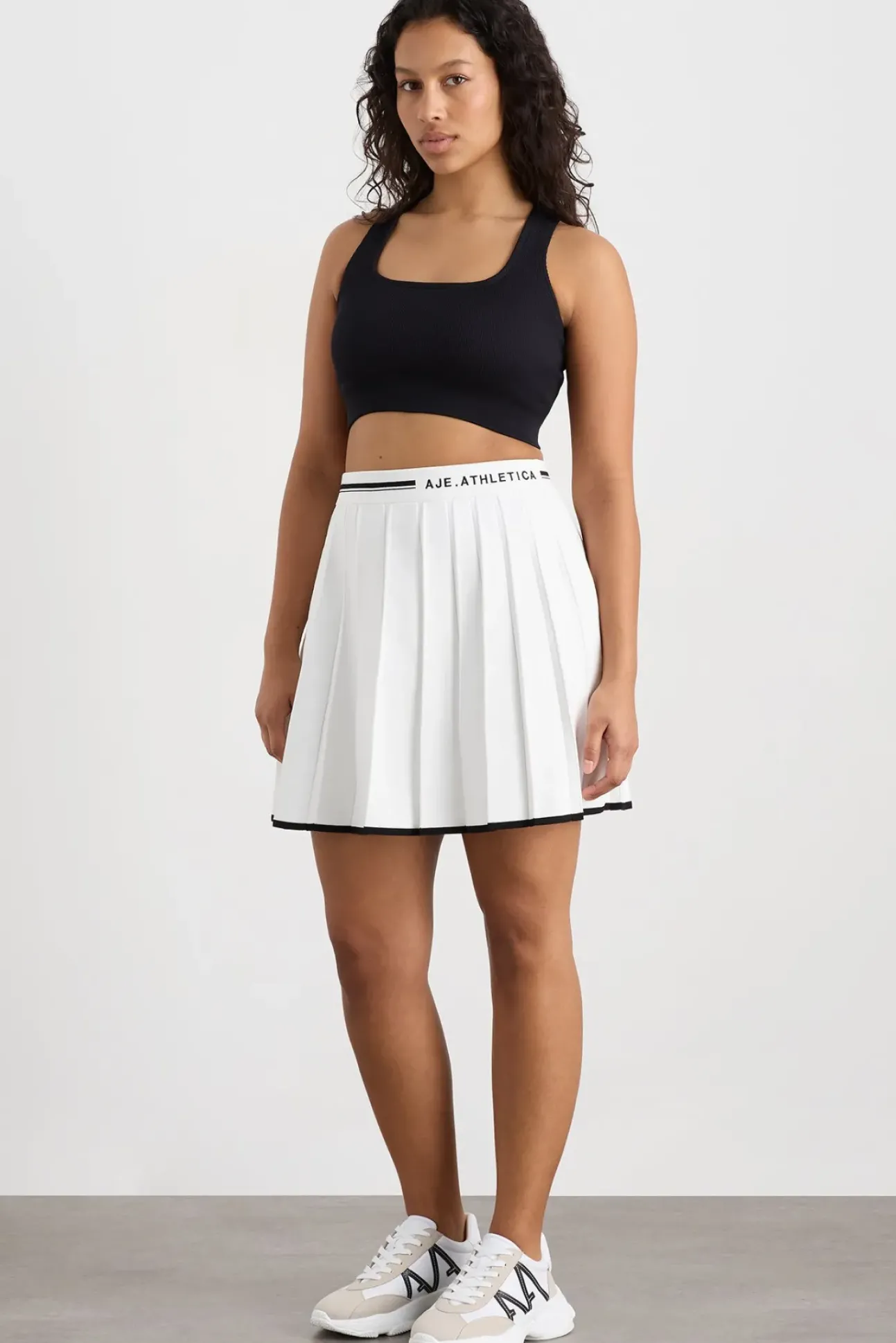 Knit Pleated Skirt 628