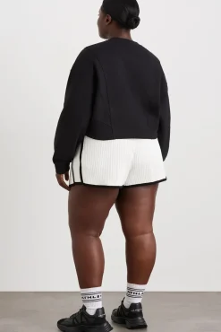 Knit Ribbed Shorts 603