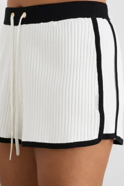 Knit Ribbed Shorts 603
