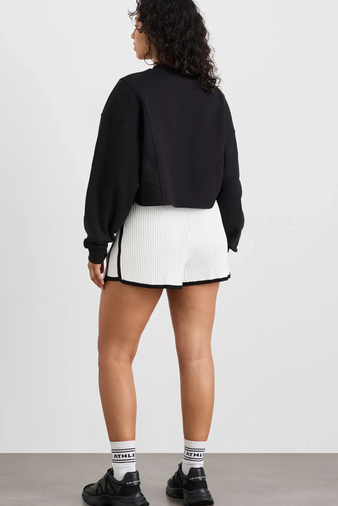 Knit Ribbed Shorts 603