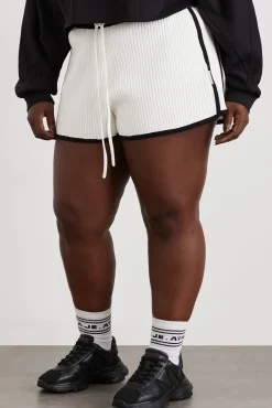 Knit Ribbed Shorts 603