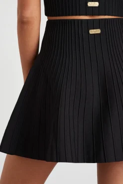 Knitted Mini Skirt 628