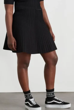 Knitted Mini Skirt 628