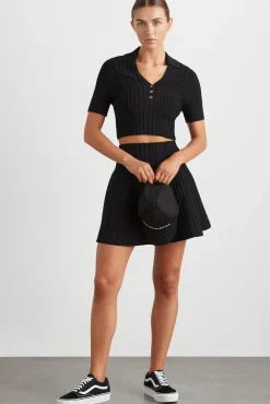 Knitted Polo Top 341