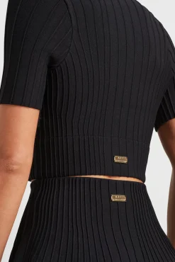 Knitted Polo Top 341