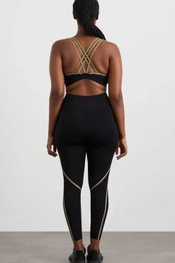 Lattice Logo Strap Bra 360