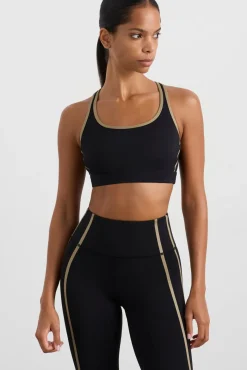 Lattice Logo Strap Bra 360