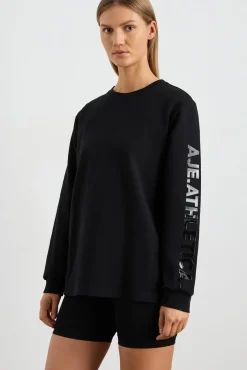 Light Weight Logo Crew Jumper 127