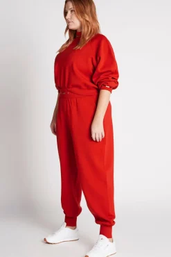 Logo Knit Trackpants 505