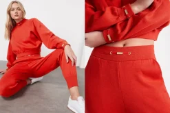 Logo Knit Trackpants 505