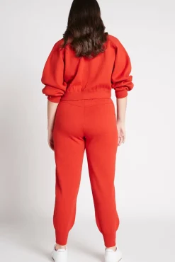 Logo Knit Trackpants 505