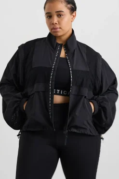 Logo Mesh Jacket 757