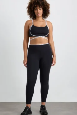 Logo Tape Crossover Bra 393