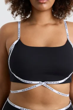 Logo Tape Crossover Bra 393