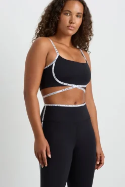 Logo Tape Crossover Bra 393