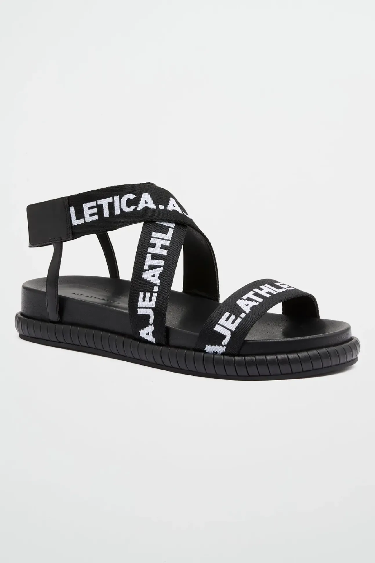 Logo Tape Platform Sandal 940