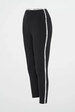 Logo Tape Seam Ankle Length Legging 203
