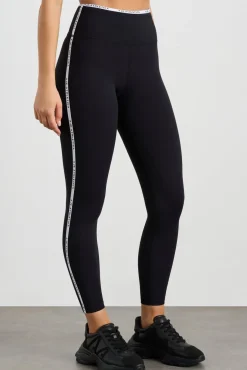 Logo Tape Seam Ankle Length Legging 203
