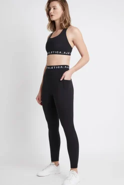 Logotape Laser Cut Full Length Legging 208