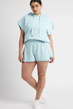 Logotape Short Sleeve Hoodie 403