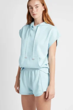 Logotape Short Sleeve Hoodie 403