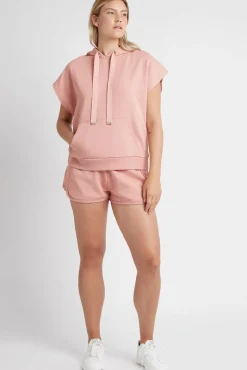 Logotape Short Sleeve Hoodie 403