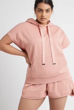 Logotape Short Sleeve Hoodie 403