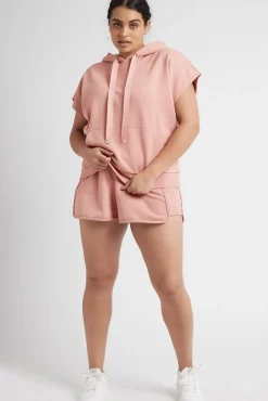 Logotape Short Sleeve Hoodie 403