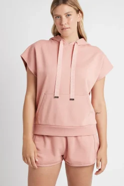 Logotape Short Sleeve Hoodie 403