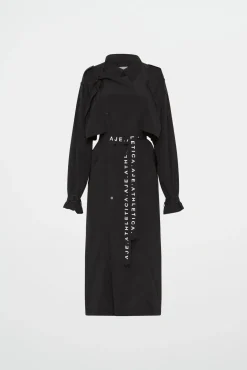 Longline Belted Trench 703