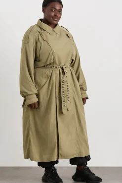 Longline Belted Trench 703