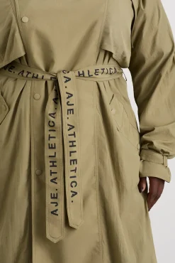 Longline Belted Trench 703