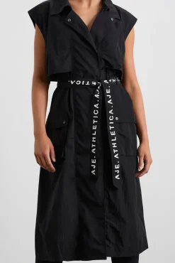 Longline Belted Vest 703