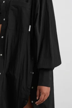 Longline Windbreaker Shirt 438