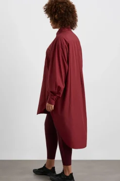 Longline Windbreaker Shirt 438