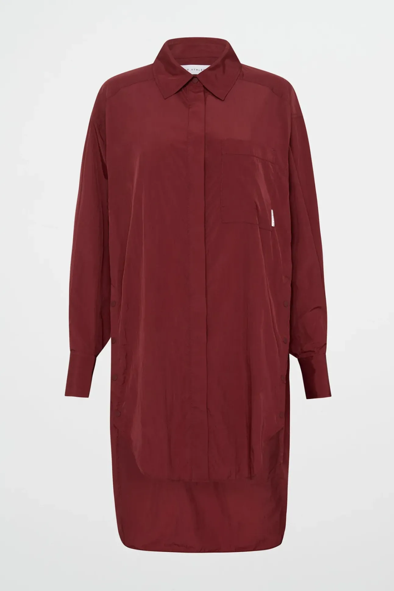 Longline Windbreaker Shirt 438