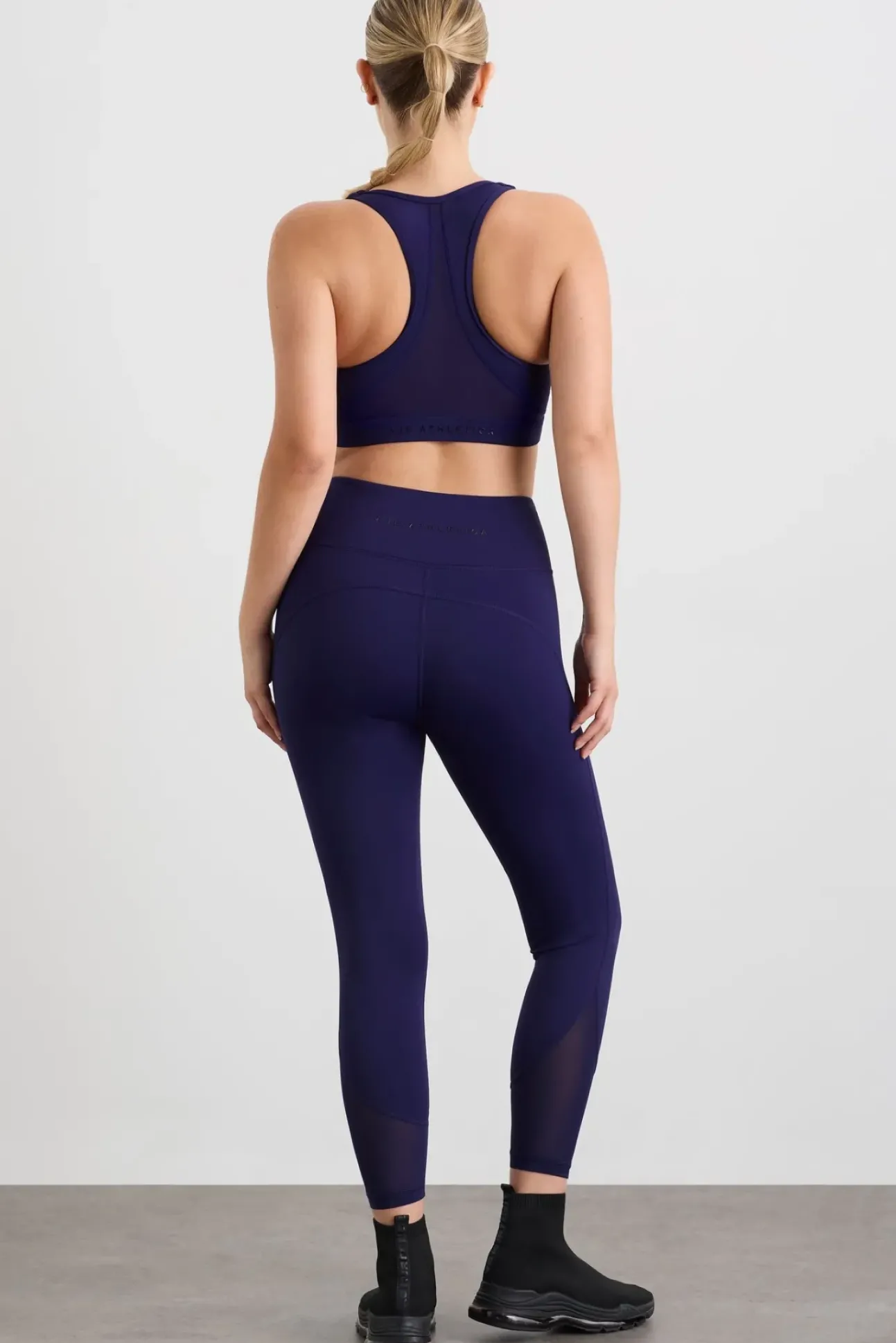 Mesh Inset 7/8 Legging 228