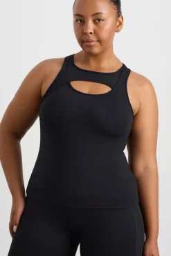 Mesh Keyhole Tank 154