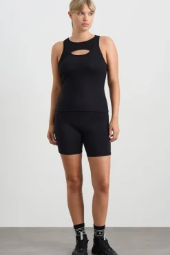 Mesh Keyhole Tank 154