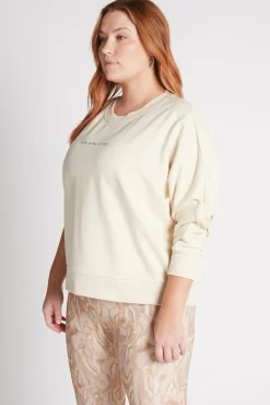 Metallic Signature Logo Crew Jumper 401