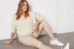 Metallic Signature Logo Crew Jumper 401