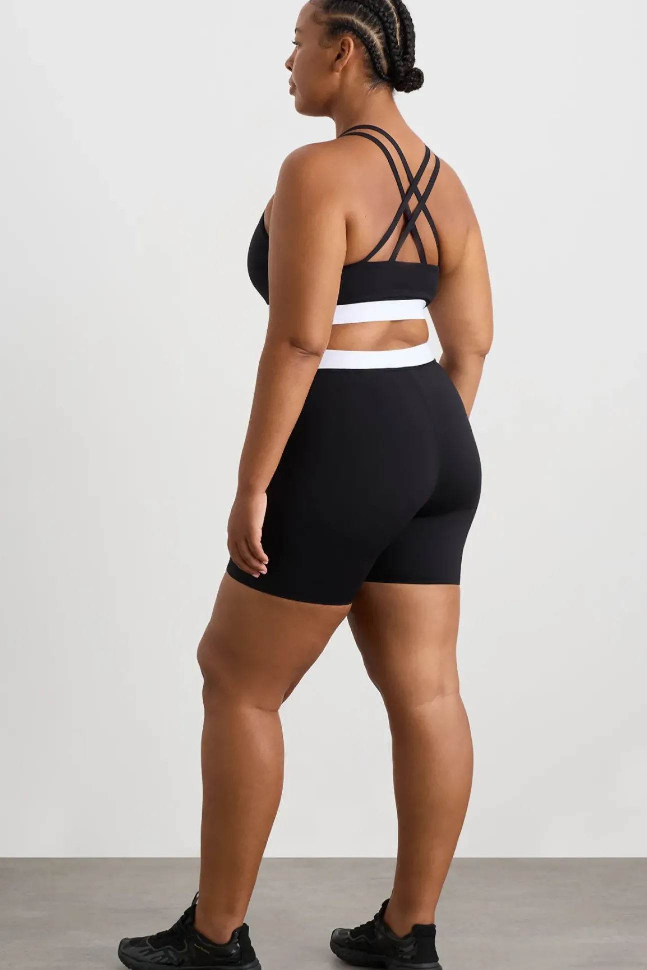 Mid Cross Over Bike Shorts 607