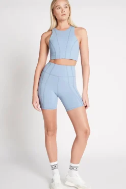 Mid Length Logo Bike Short 612