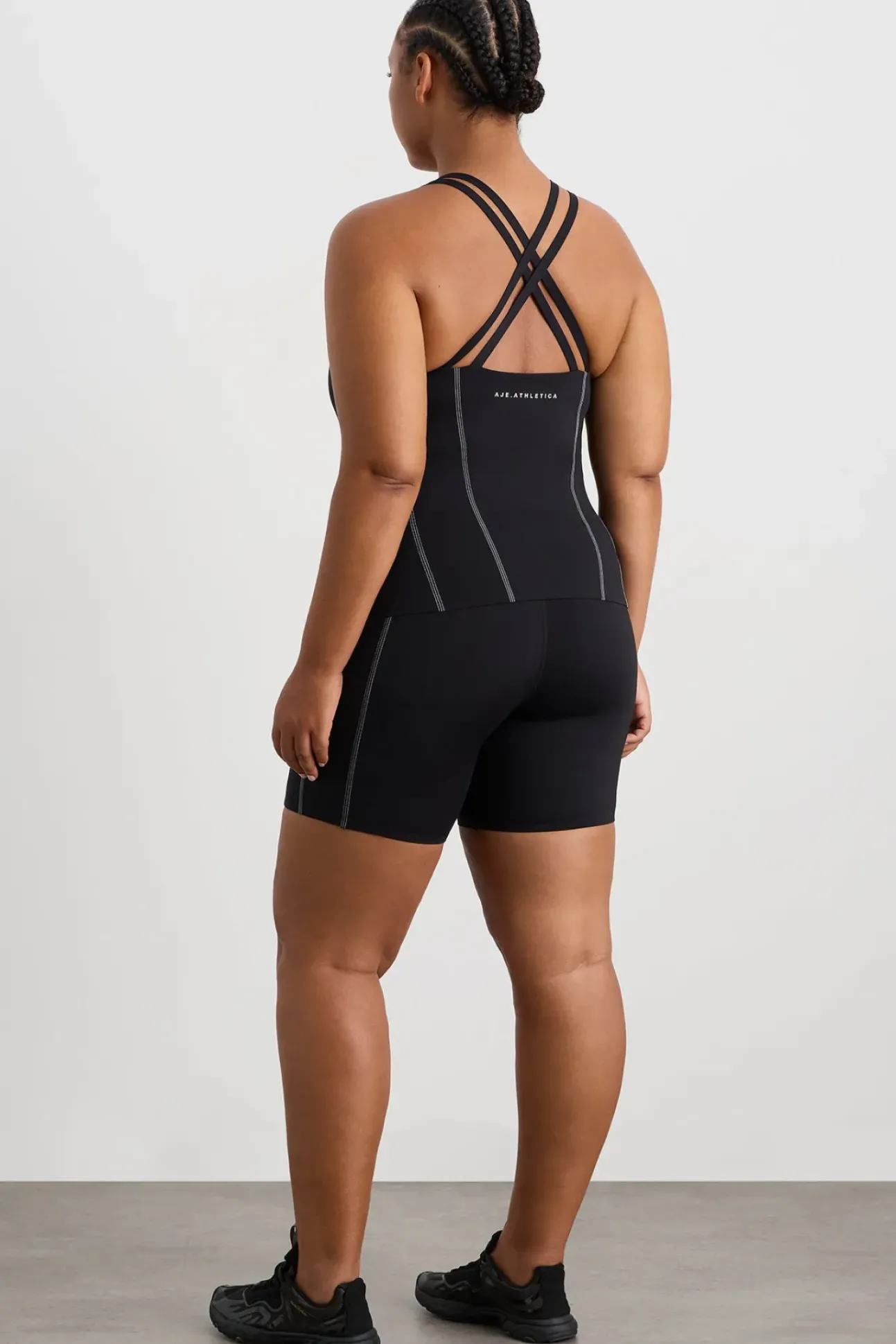 Mid Length Panel Shorts 615